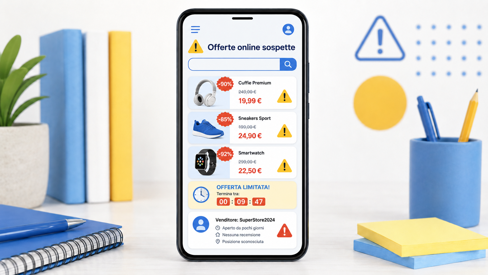 Offerte online sospette