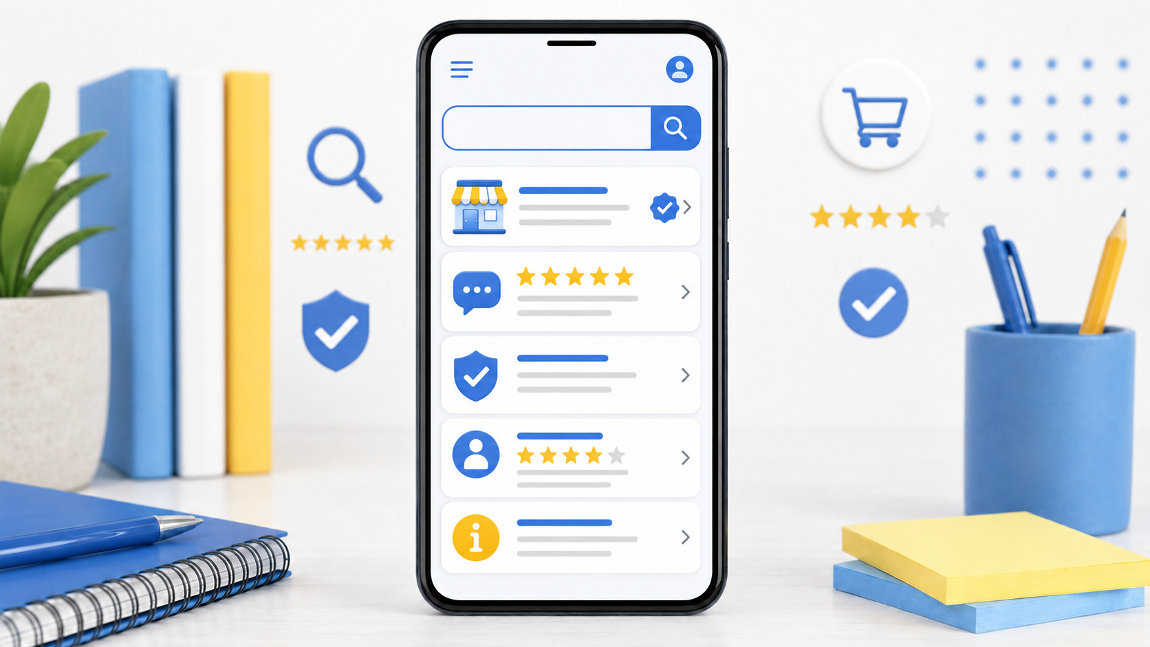 Controllo recensioni e venditore online