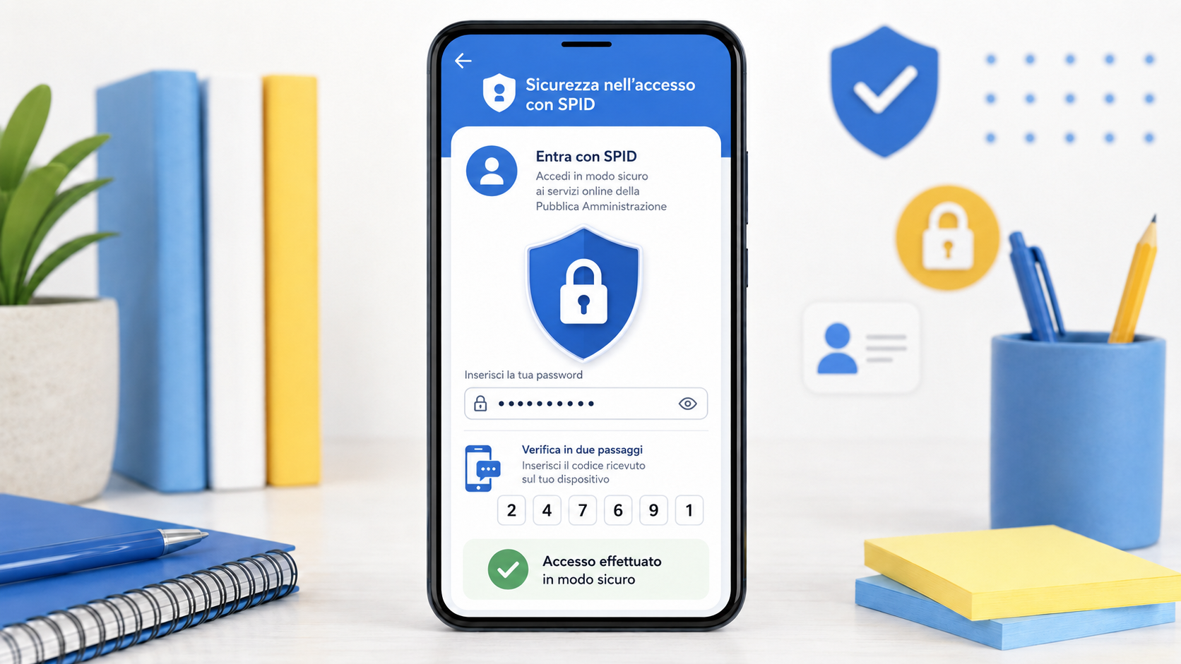 Sicurezza nell'accesso con SPID