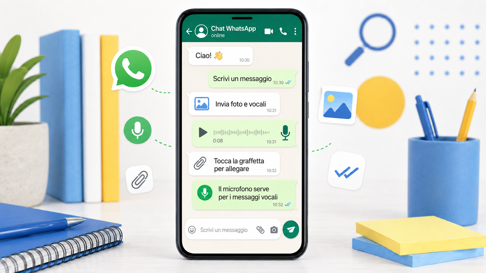 Chat WhatsApp spiegata in modo semplice